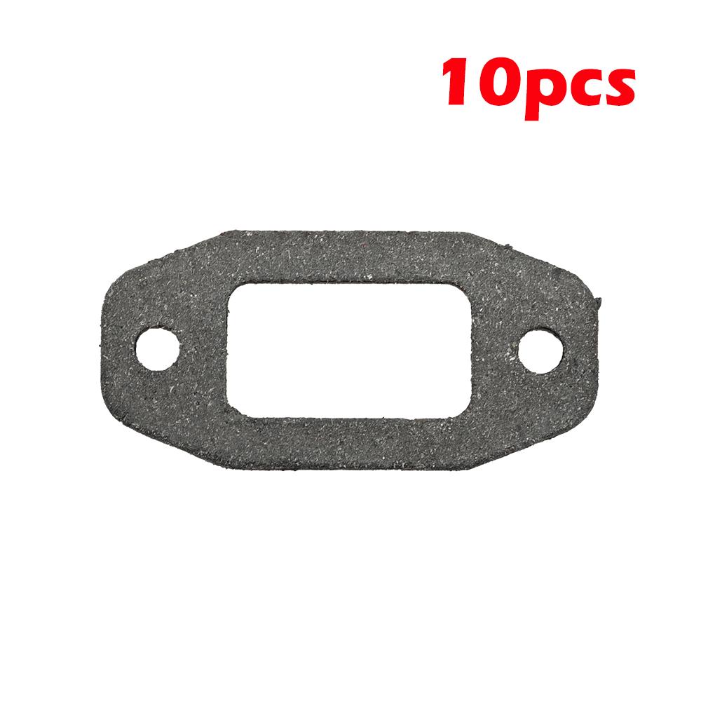 10pcs/lot Chainsaw Cylinder Gasket Carburetor Crankcase Muffler Gasket for 45 52 45cc 52cc 58cc 4500 5200 5800 Grass Trimmer