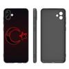 Turkey Turkish Flag Black Phone Case For Samsung Galaxy A01 A03 Core A04 E A02 A05 A10 A20 A21 A30 A50 S A6 A8 Plus A7 2018