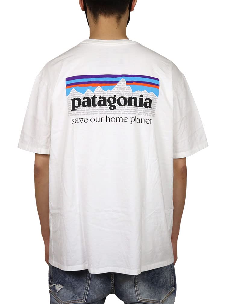 

Short Sleeve White 077 [Patagonia] Men s T-Shirt, Medium, (WHI), [Product]