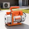 Vacuum Pump, 3.5 CFM 99 L/min, HVAC Single Stage Rotary Vane AC Vacuum Pump, for R134a R22 R410a Systems, 4 Pole Motor, for Automotive Air Conditioner