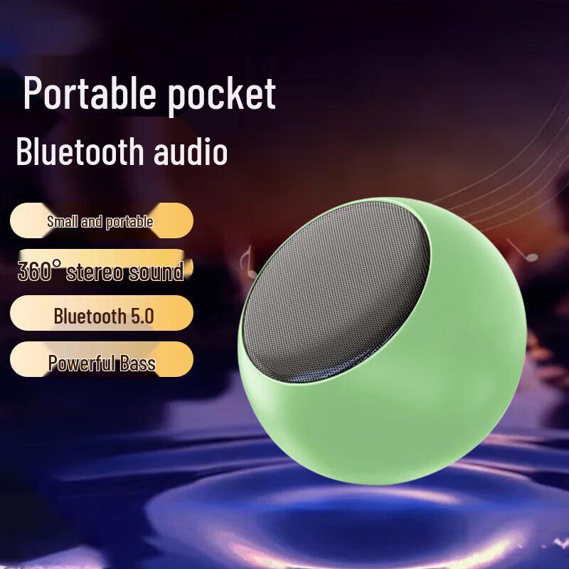 Bluetooth Subwoofer Speaker: Portable, High Volume, Outdoor & Indoor Use, M3 Wireless Mini Speaker