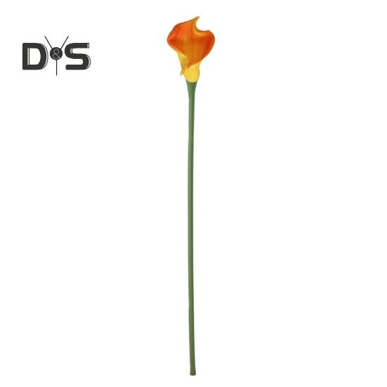 Neblunkantis dirbtinis augalas akį traukianti puošni gofruojanti Calla Simulation Flower