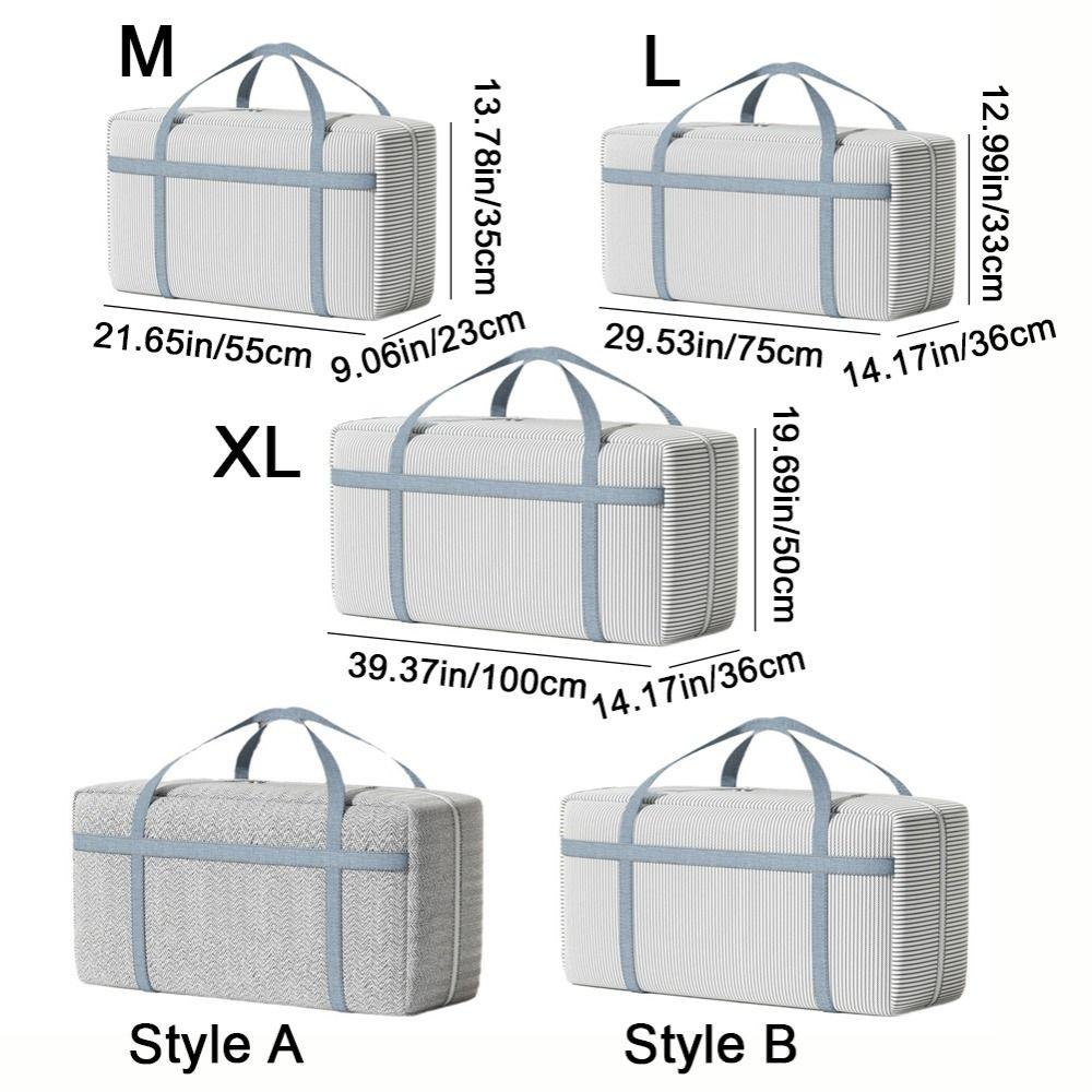 Non-woven Fabric Clothes Quilt Storage Bag Foldable Moving Luggage Bags Moving Packing Bag  Travel