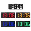 Modern LED Digital Clock with Large Display, Alarm, Temperature, Calendar & Nightlight for Bedside Decor