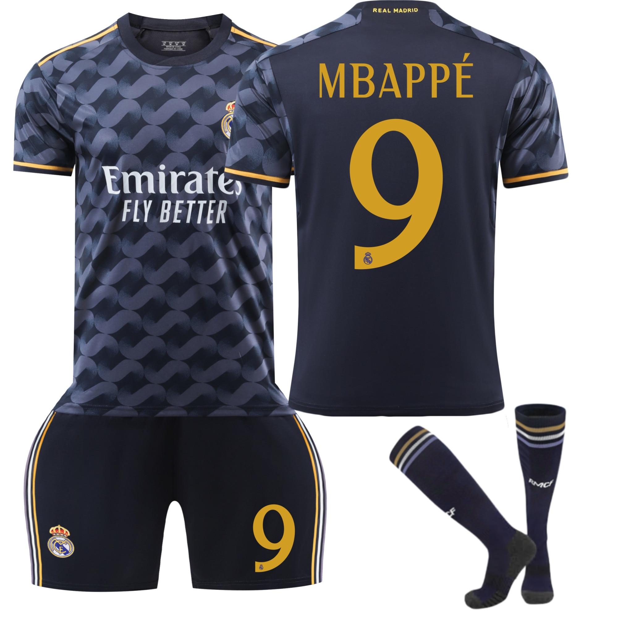 Bērnu Real Madrid Mbappe Futbola Džersijs