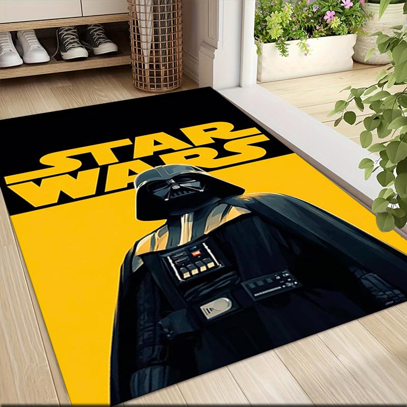 1Pc Darth Vader'S Shadow Carpet Rug Customizable Soft Washable Antislip Home Living Room Sofa Mats Personalized Rug 0917170