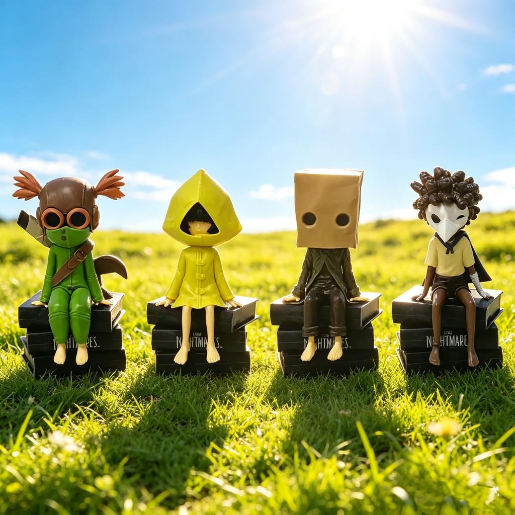 Hot Game GK Little Nightmares Anime Figurine Six Mono Figure Action Figure Anime Game PVC Action Figure CartoonToy Mod