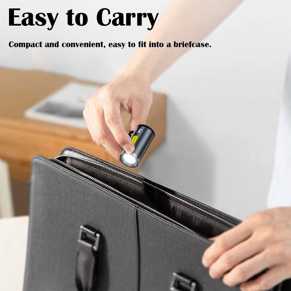 230 High Lumens Keychain Flashlight with Lanyard Emergency Lamp Mini Flashlight  Outdoor Lighting