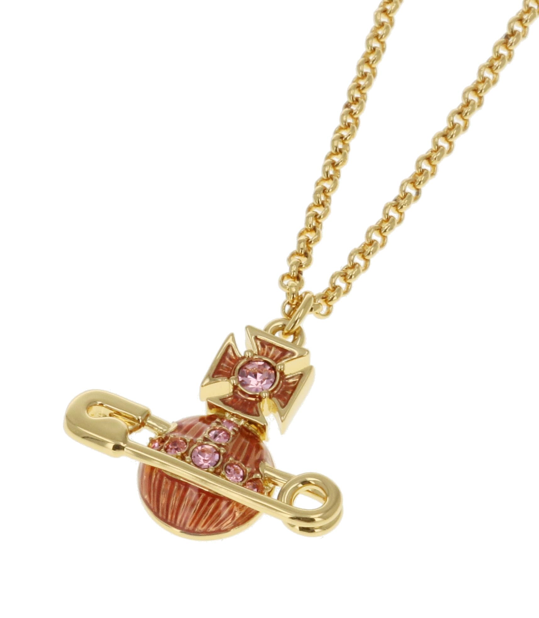 

KITTY Necklace Brass [Vivienne Westwood] Women s 630203BU/02R850 [Item] золотий