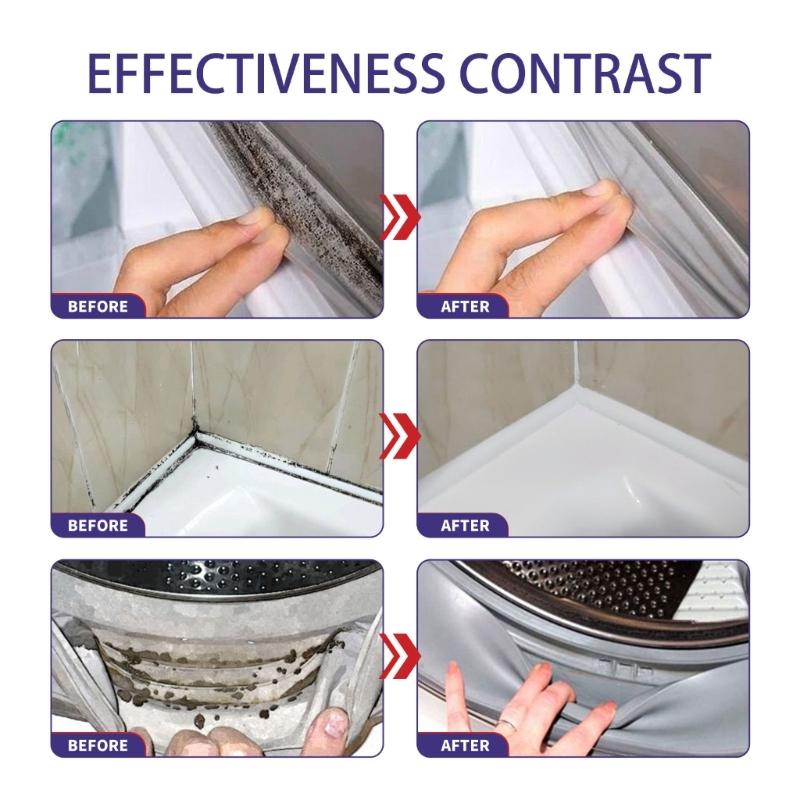 Quick and Efficient Mold Remover Gel Mold Stain Cleaner Spray Deep Cleaning Wall Mold Remover Easy To Use Gel Formula