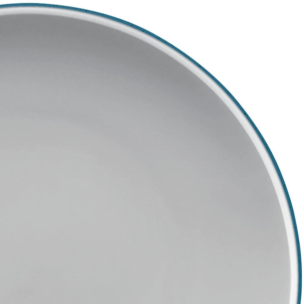 Noritake 19cm Color Trio Blue Plate, Microwave and Dishwasher Safe, Blue Fine Porcelain, G003/12211