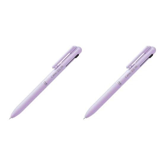 Pentel Calme Multi-Function Ballpoint Pen, 0.5mm, Purple, BXAW355V