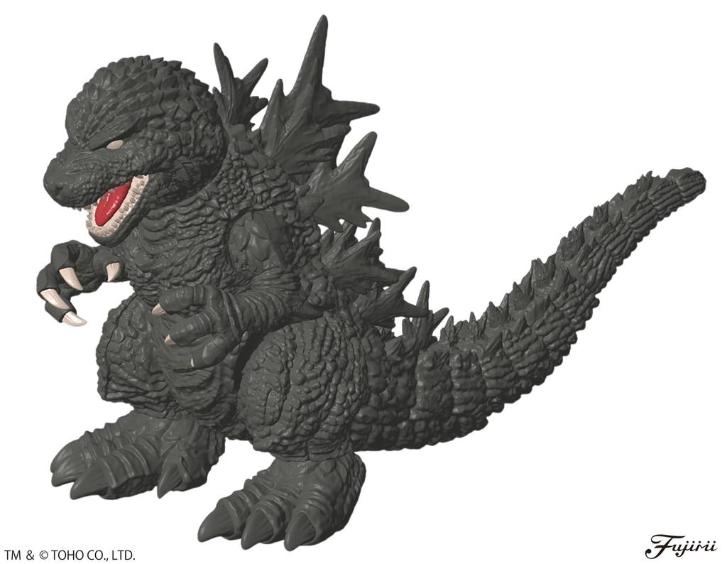 Chibimaru Godzilla Series No. 1101 Godzilla (2023) 70th Anniversary Edition Plastic Model