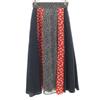 BLUE LABEL CRESTBRIDGE Flower Dot Pattern Long Length Flare Skirt 36 Women Used