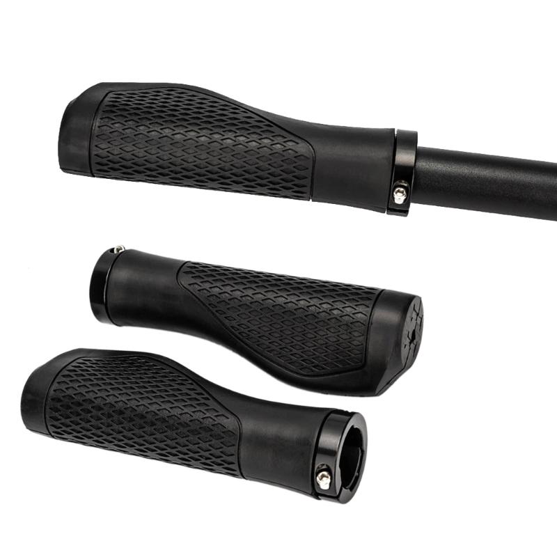 Comfortable NonSlip Bicycles Handlebar Grips Nonslip Cycling Handlebar Sleeve Bikes Handlebar Grips with Aluminium Locks