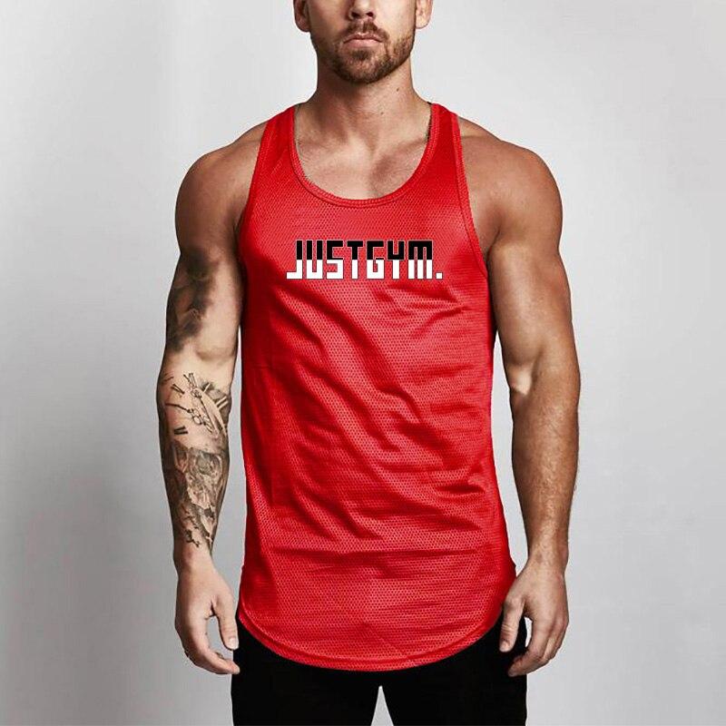 Muscleguys Ärmelloses Fitness-Unterhemd für den Sommer für Herren, Training, Laufen, Sport, bequem, atmungsaktiv
