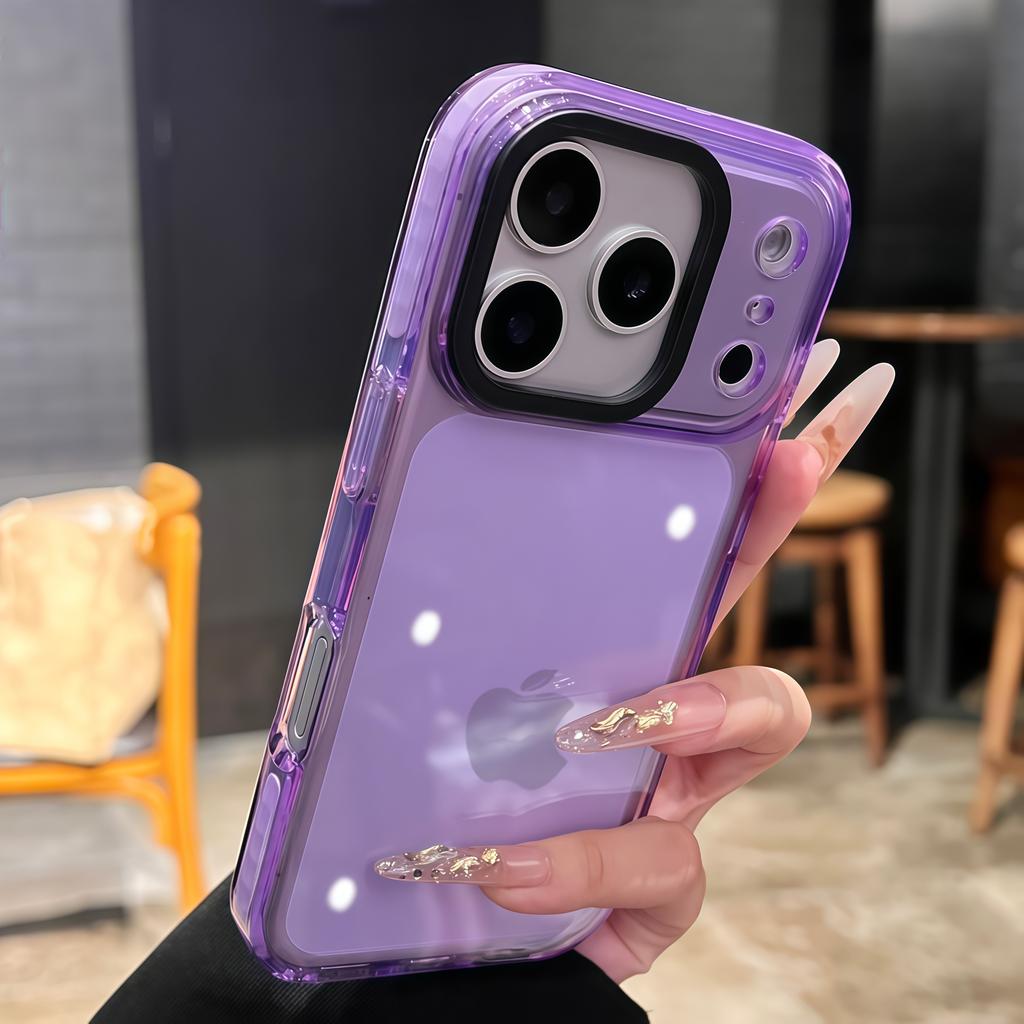Luxusní průhledný kryt na telefon Pro iPhone 11 12 13 14 15 16 17 Pro Max Plus Air Clear Bumper Zadní kryty