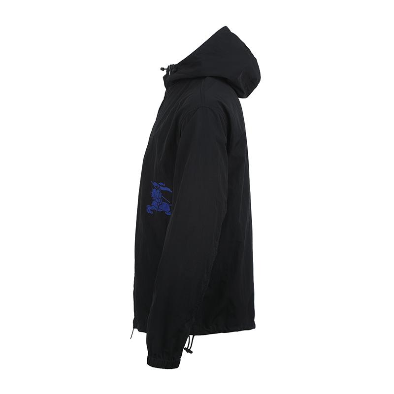 Burberry Equestrian Knight Motif Zipped Hooded Jacket 81041061