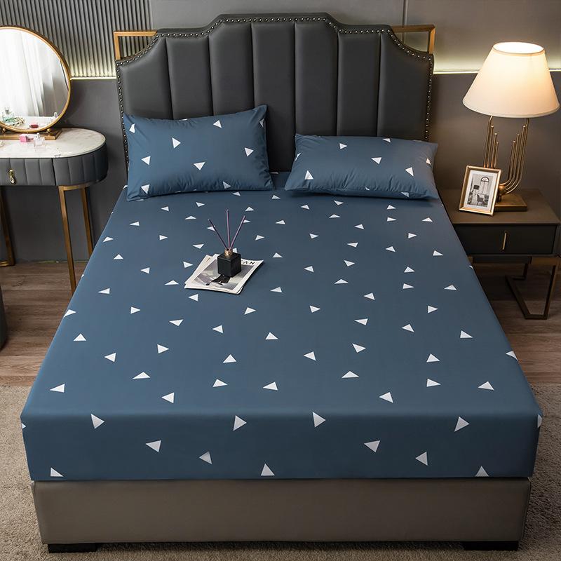 Wasserdichter Matratzenschoner, Matratzenbezug mit tiefen Taschen, Spannbettlaken-Stil mit elastischem Gummiband, waschbar und pflegeleicht