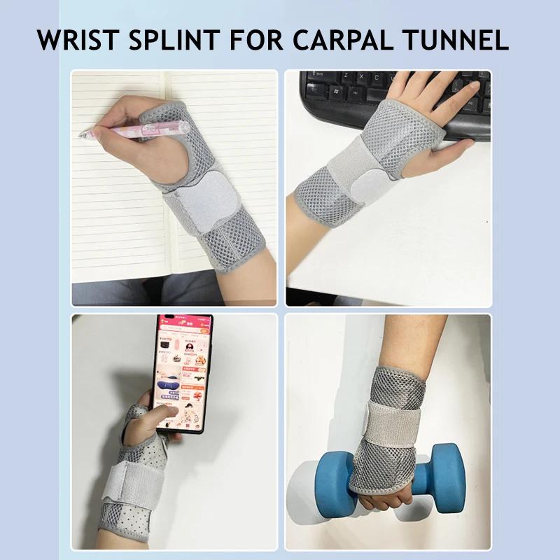 Atmungsaktive Handgelenkstütze, professionelle Schiene, Handgelenkstütze, Schutzband, Arthritis, Karpaltunnel, Handverstauchung, Tendinitis, Armband