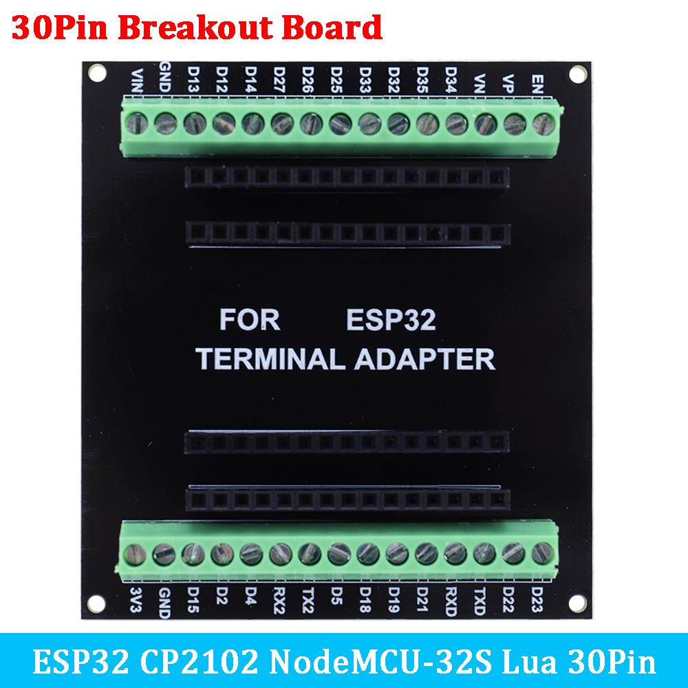 Placa de Desenvolvimento ESP32 TYPE-C/Micro-USB CH340C CP2102 ESP32 30PIN 38PIN Dual Core WiFi+Bluetooth ESP32-32 Módulo Sem Fio