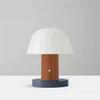 Setago Vintage Mushroom Lamp: Rechargeable, Touch-Control, Warm Ambiance for Camping & Study