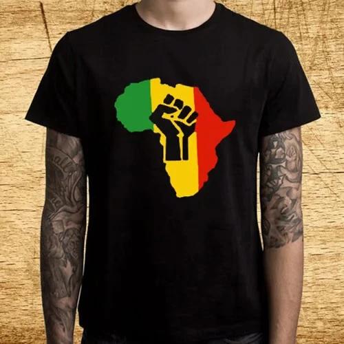 Africa Rasta Reggae Men s Black Size S-5XL S