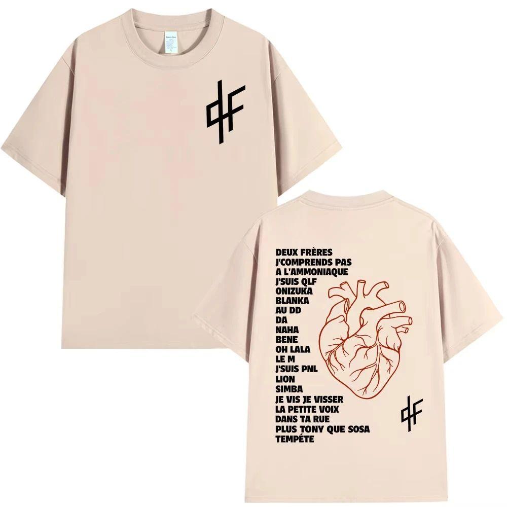 Hip Pop Tshirt Rapper PNL Le Monde Chico Alubm Graphics Print Cotton 2026 New Summer Hip Hop Short Sleeve Fan Gifts Unisex