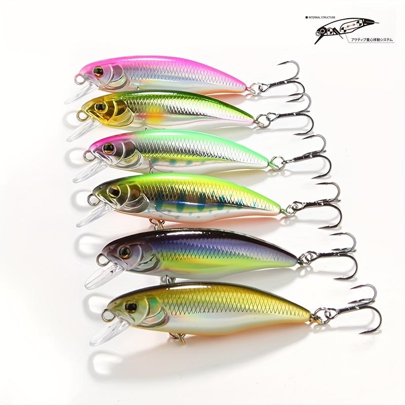 FTK Hot Model Sinking Mino Fishing Bait 5.2cm 4.5g Jerkbait Bass Pike Carkbait Wobblers Bait Professional Hard Bait