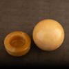 Polished Natural Yellow Topaz Crystal Ball for Feng Shui Wealth Enhancement and Kitchen Northwest Corner Decor