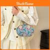 Pochette da Sera Stile Cinese con Tracolla a Catena e Paillettes per Feste Formali