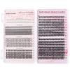 Diy Single Tuft False Eyelashes Fluffy Thick Eyelashes 30 + 40D Mixed Dress Eyelash Book Set