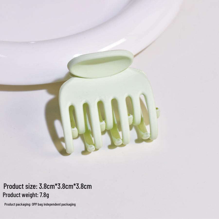 Korean Style Frosted Hair Clips for Women: Versatile Hair Accessories for High Ponytails and Elegant Updos