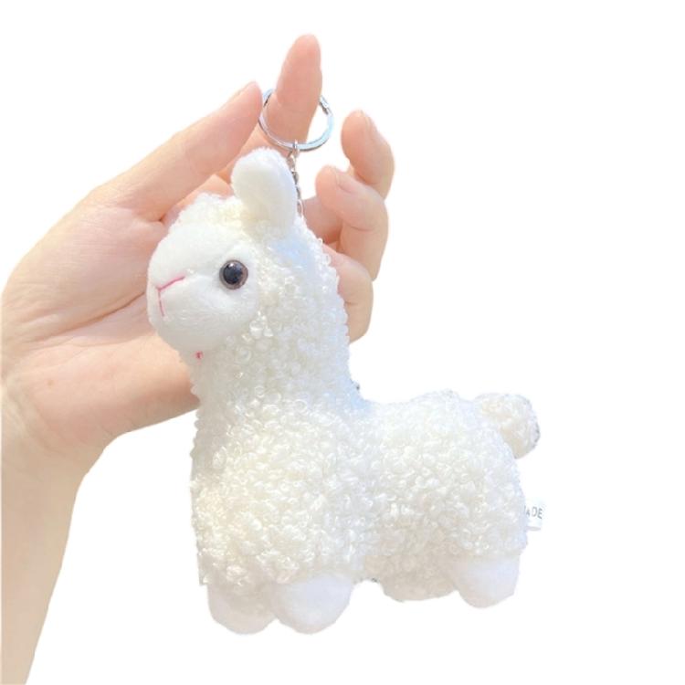 Mini Alpacas Themed Key Ring Cute And Practical Addition To Your Essential Lightweight Keychain Accessory