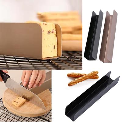 Non-stick Kexkaka Brödform Kolstål Rektangel Toastform Tranbärskakor Panna för DIY Bakverk Bakning Köksverktyg