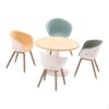 1/64 Miniature Table And Chairs, Furniture, Small Size, Made of Resin, Creative Accessory