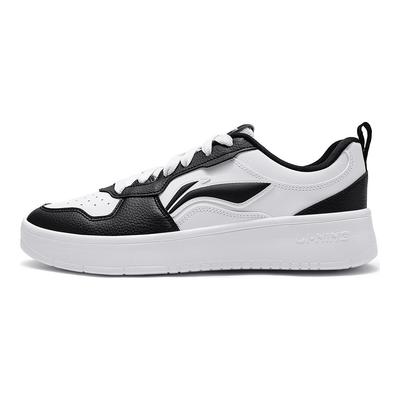 Li Ning Chuyun Άνετα Μοντέρνα Ευέλικτα Wrap Ανθεκτικά Αναπνέοντα Παπούτσια Σκέιτ Χαμηλού Προφίλ Ανδρικά αθλητικά παπούτσια Μαύρο Λευκό AGCV189-1