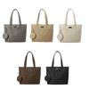 Large Capacity Nylon Cloth Shoulder Bag Versatile Commuting Handbag Casual Canvas Tote Bag  Girls