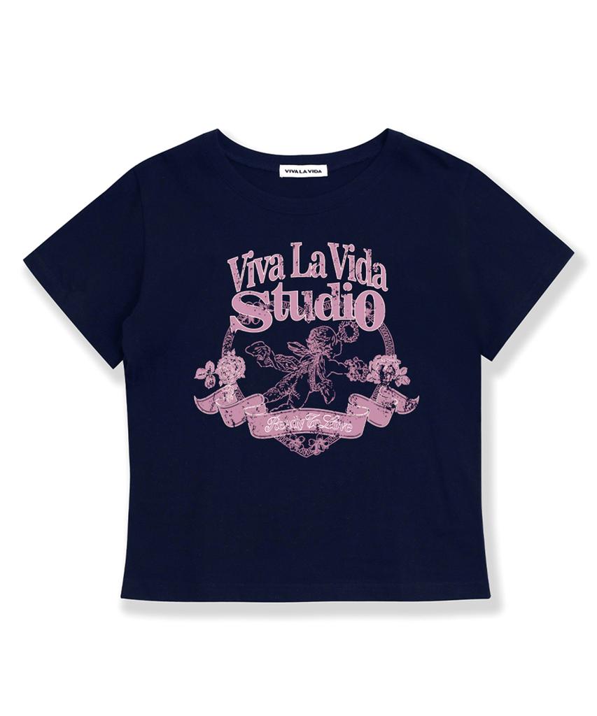 Bibalabida Celestial Crop Short Sleeve T-Shirt