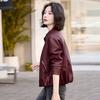 Loose Leather Jacket Women's Jacket Short Jacket Spring and Autumn Temperament Fashion Small Casual Motorcycle Clothes