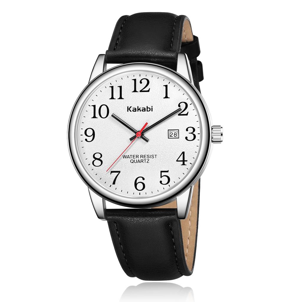 BEN NEVIS Men's Watch Simple Stylish Leather Casual Date Display Waterproof Analog Quartz Fashion Unisex Business Commute Banquet Daily