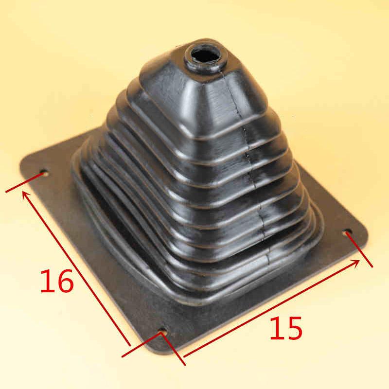 

1 шт. Пыльник вилочного погрузчика Ручка рычага переключения передач погрузчика Ручка многоходового клапана Резиновый пыльник Кожаный пыльник 16*15cm