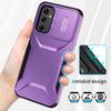 For Samsung Galaxy A14 5G Case Shockproof TPU+PC Phone Cover with Camera Lid
