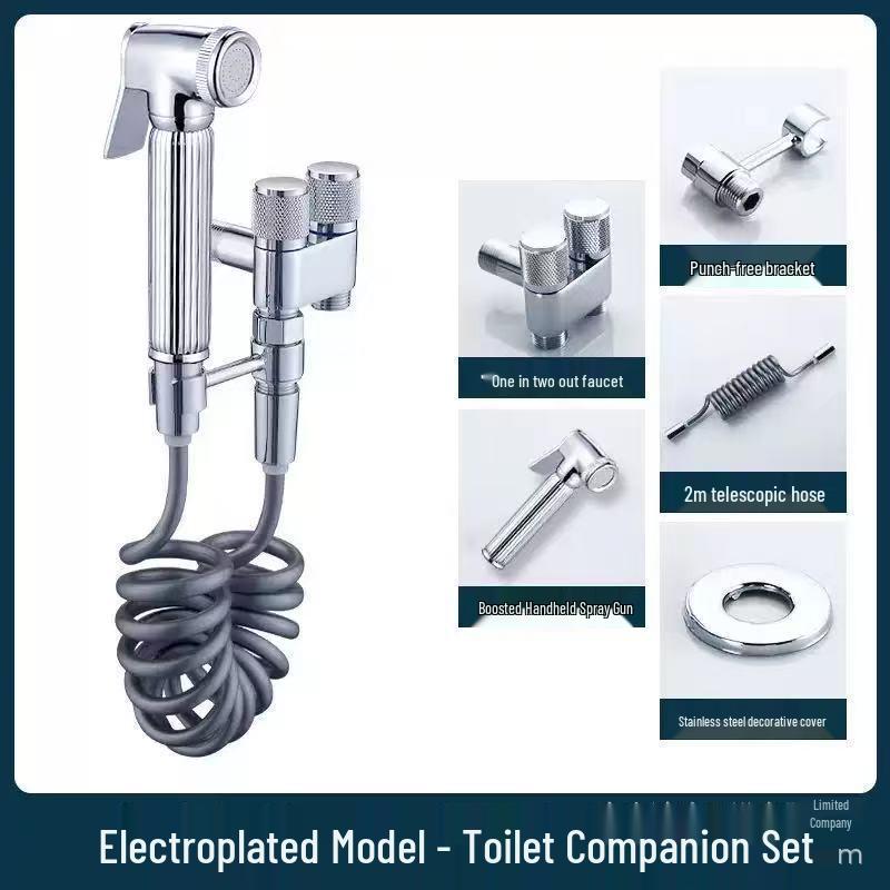 Mehrfunktions-Bidet-Sprühpistole aus Vollkupfer für Toiletten