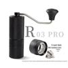 Compact Hand Crank Coffee Bean Grinder - Portable Manual Coffee Tool for Home