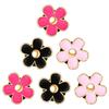 FELTECHELECTR 6pcs Car Aroma Holder Car Air Conditioner Decoration Car Vent Flower Air