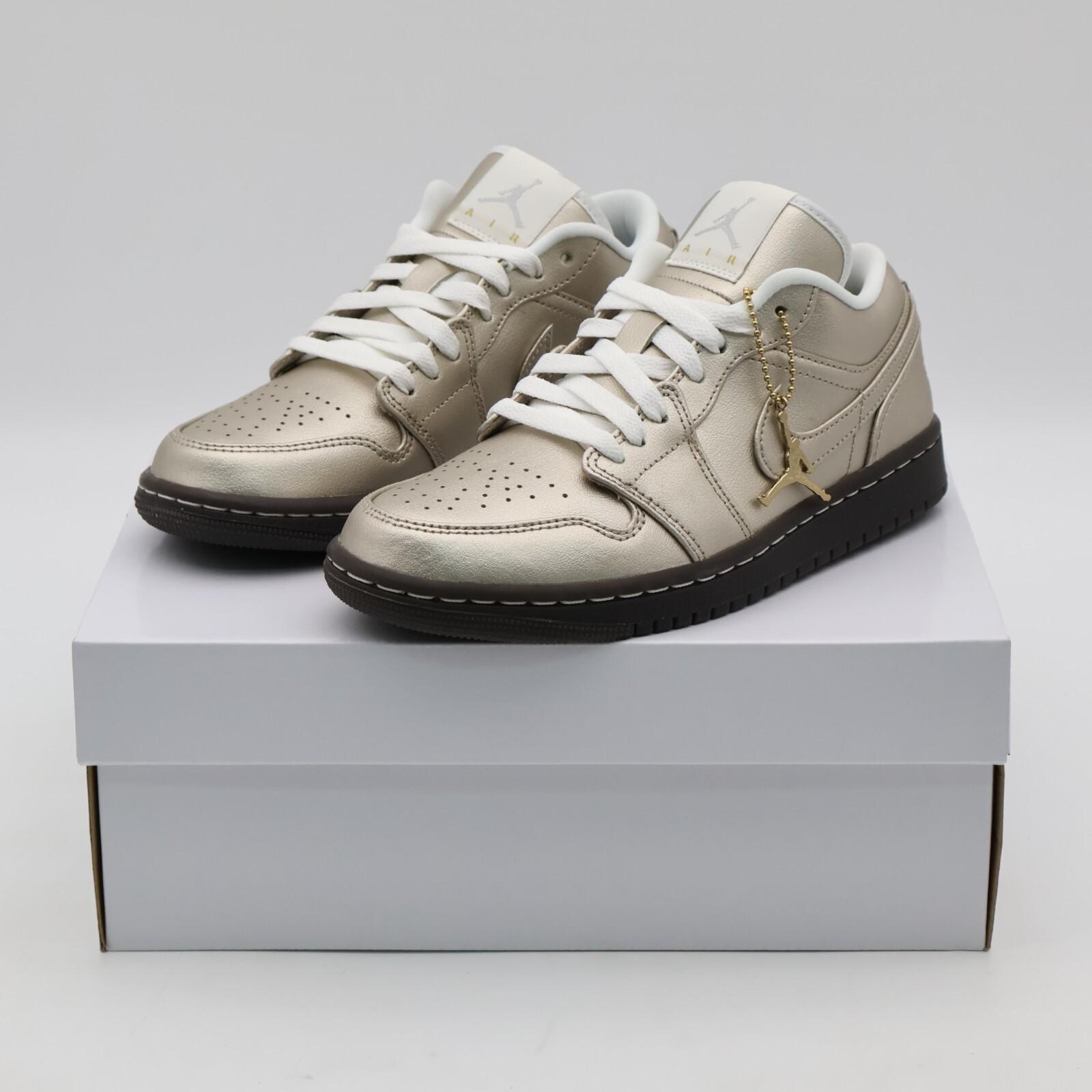 HQ3529-099 Nike Women s Air Jordan 1 Low SE Metallic Zinc (Women s) 7.5W
