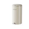 Luxury Stainless Steel Trash Can with Double Open Lid and Foot Pedal for Home