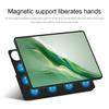 For Honor MagicPad 2 12.3 Leather Case Origami Stand Magnetic Tablet Cover Auto Wake/Sleep