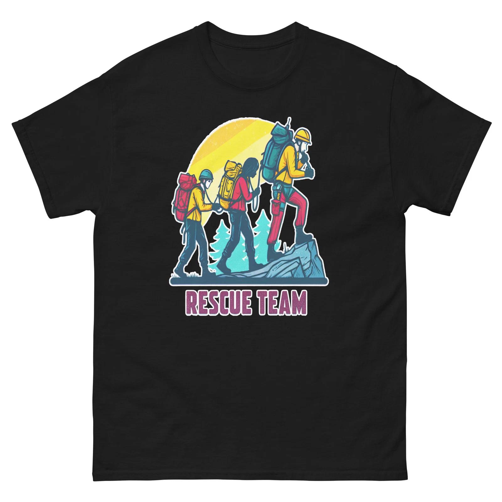 

Rescue Team Mountain Ski Resort Town T-Shirt 4XL
